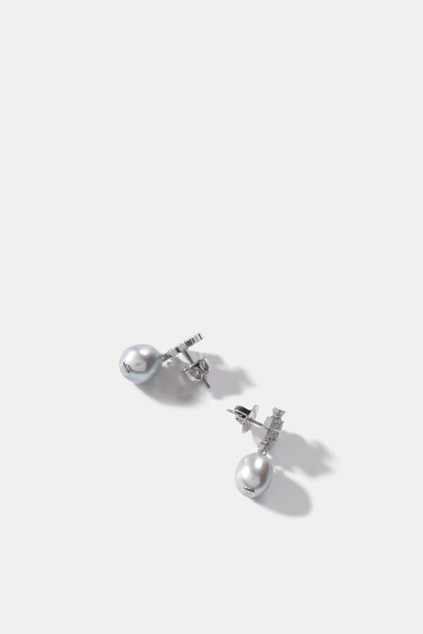 Tory Burch Серьги Kira Pearl Drop 00494939_29 №2
