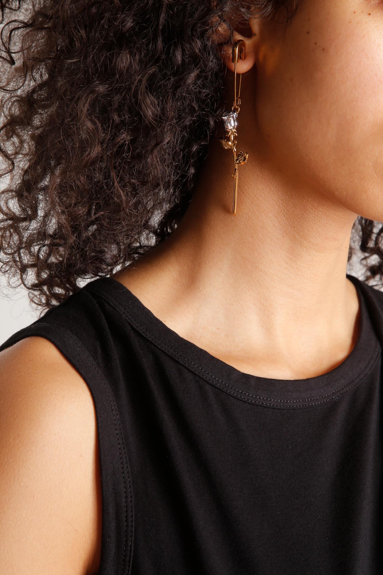 Ambush rose charm earring store