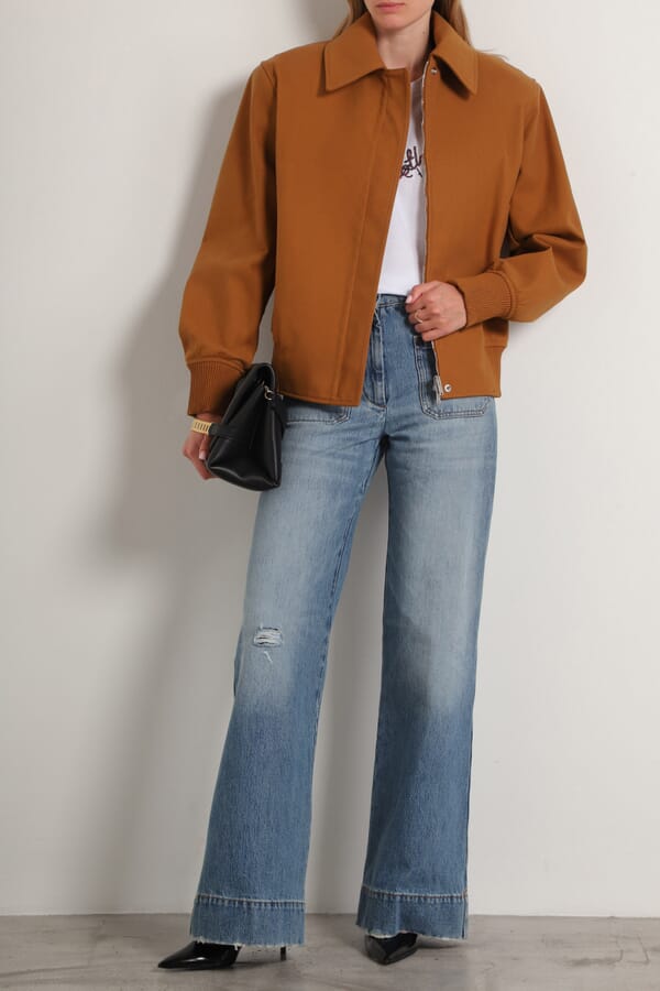 Stella McCartney Бомбер з еко-шкіри 00599537_05  №4