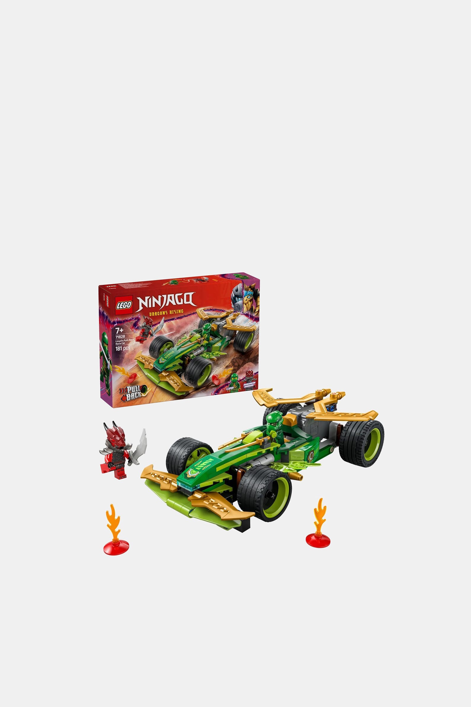 Конструктор LEGO Автомобіль для перегонів Лойда з інерційним двигуном