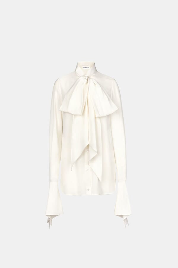 Nina Ricci Блуза з шовку 00507523_18 №1