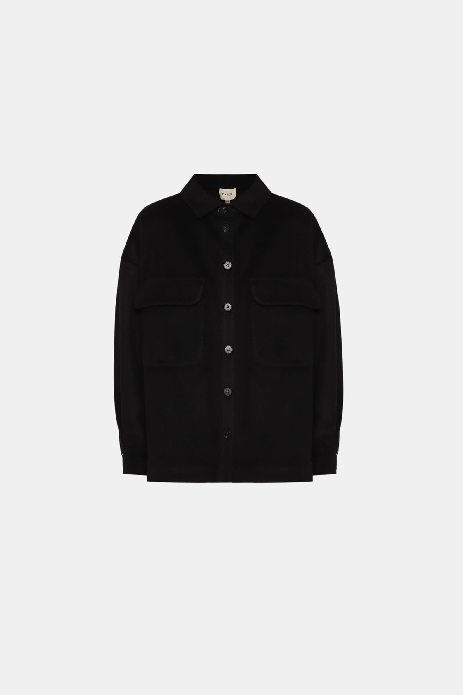 Рубашка из шерсти (Oversize Fit)