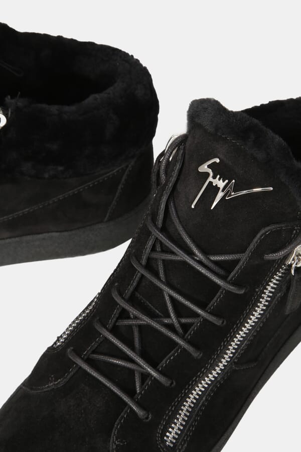 Giuseppe Zanotti Замшеві кеди 00447074_01  №4