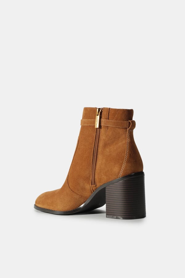 Kurt Geiger Замшеві ботильйони Shoreditch Block Ankle Boots 00507163_05  №3
