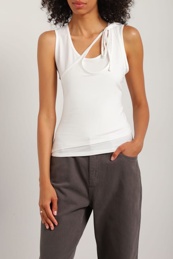 Dunst Топ Layered sleeveless 00603334_12 №2