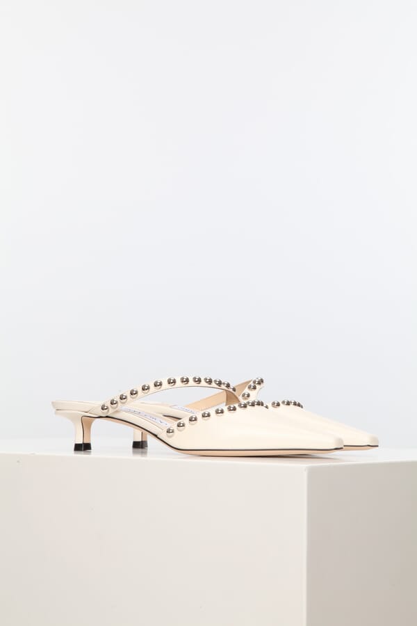 Jimmy Choo Шкіряні мюлі 00342345_18  №3