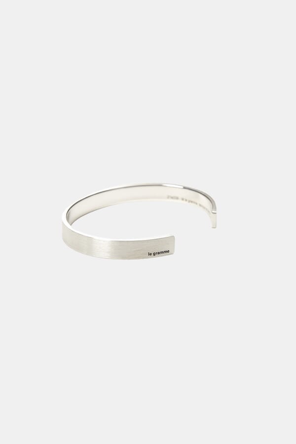 le gramme Браслет Ribbon bracelet le 21g LG_CARBR01_21-Metallic  №2