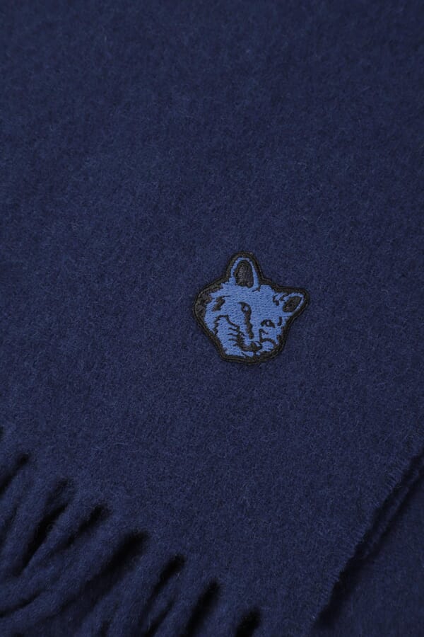 Maison Kitsune Шарф из шерсти 00510846_04 №3
