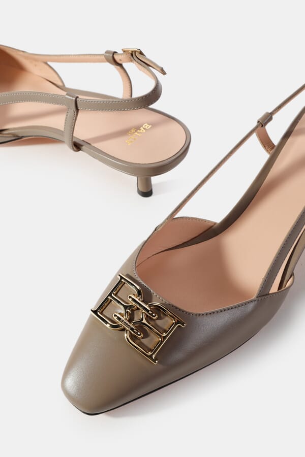 Bally Шкіряні босоніжки-слінгбек 00470741_12  №3
