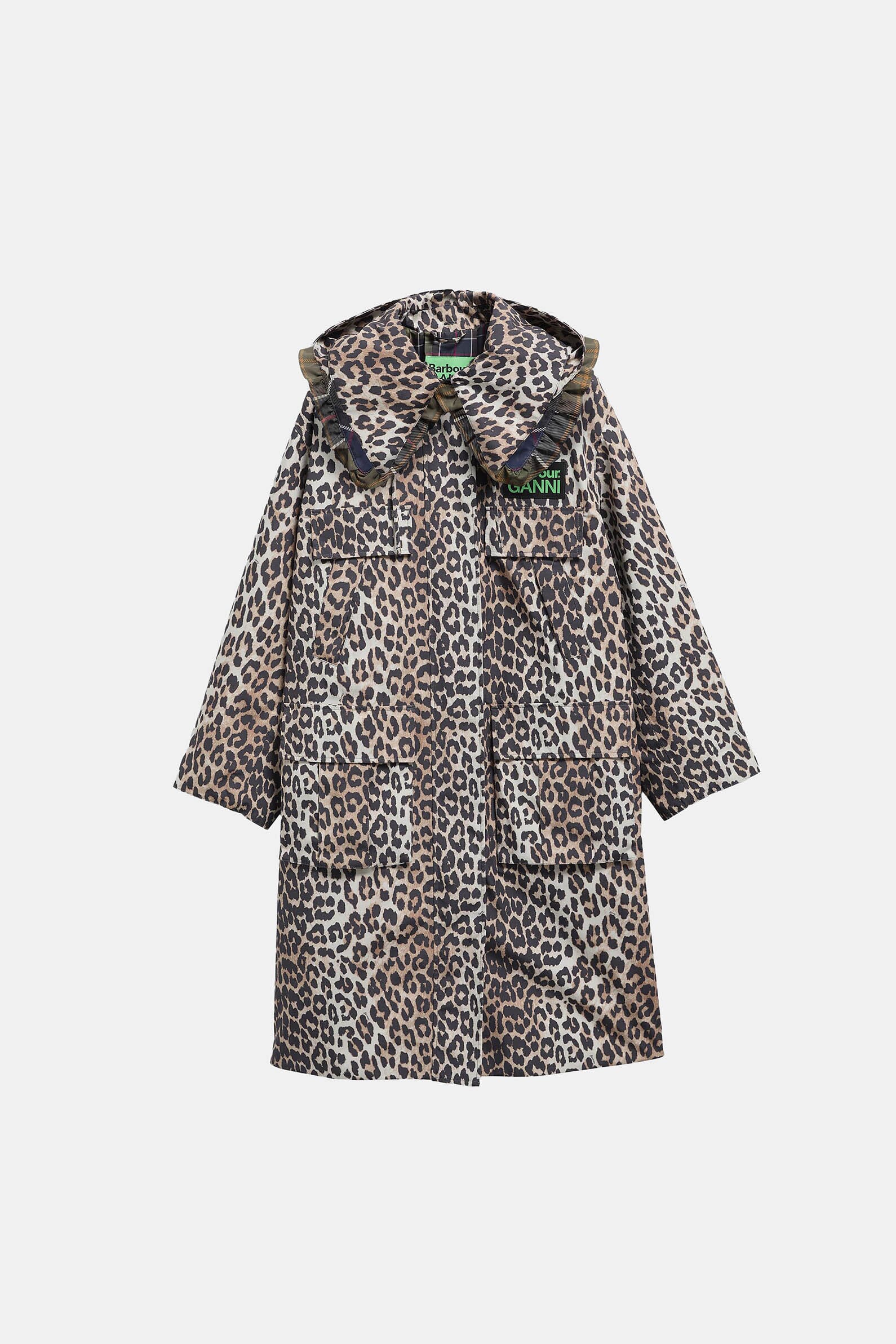 Пальто Barbour x GANNI