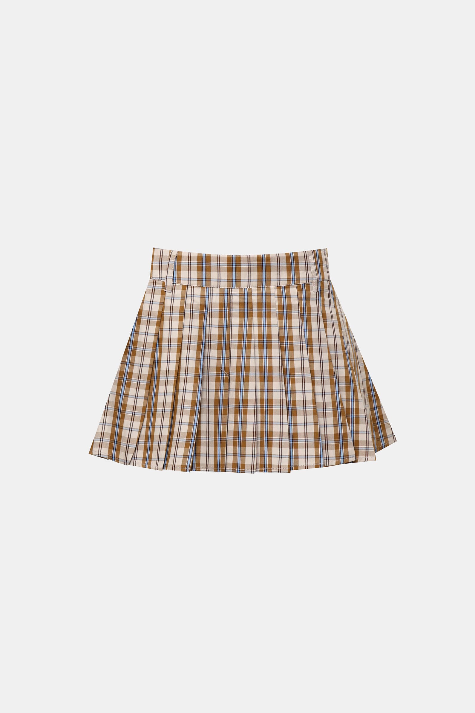Юбка Rally Mini Skirt Tan Plaid