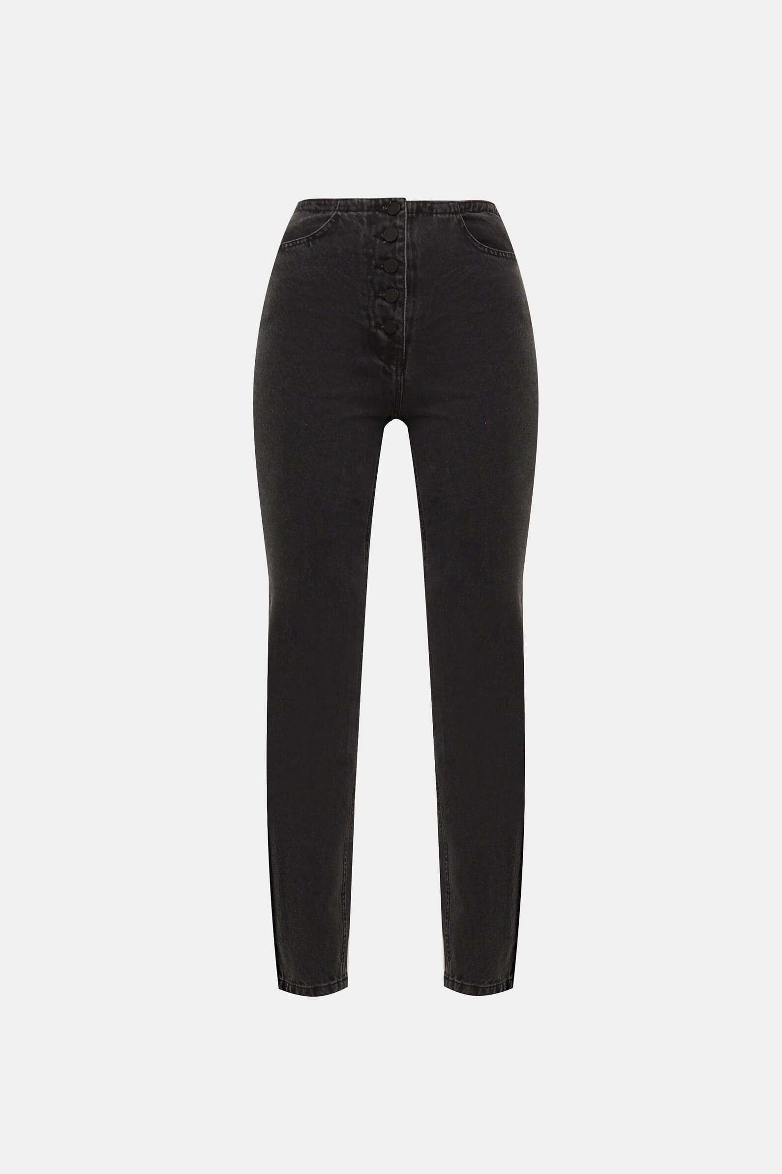 Джинсы Beltless Mom Jeans