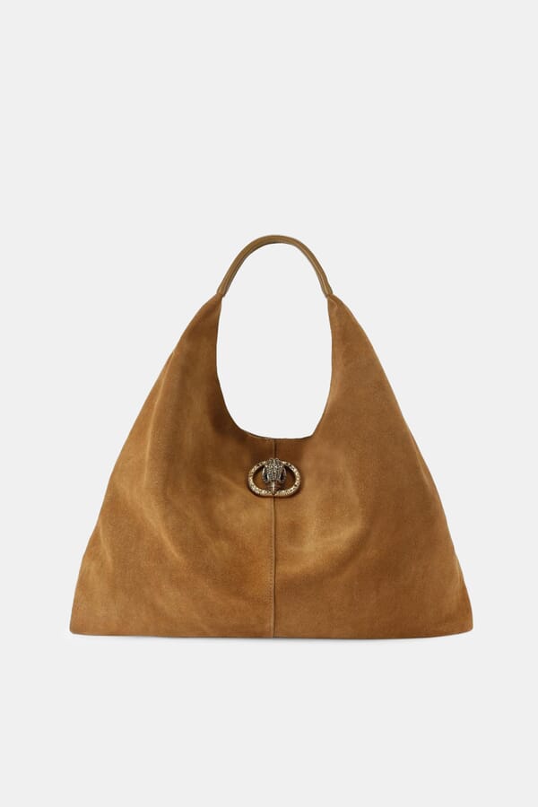 Kurt Geiger Замшева сумка Chelsea Slouch Hobo 00665676_05 №1