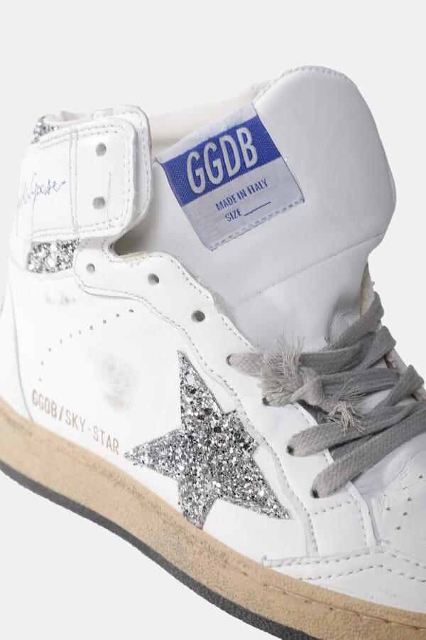 Golden Goose Кожаные кеды 00456861_18  №4