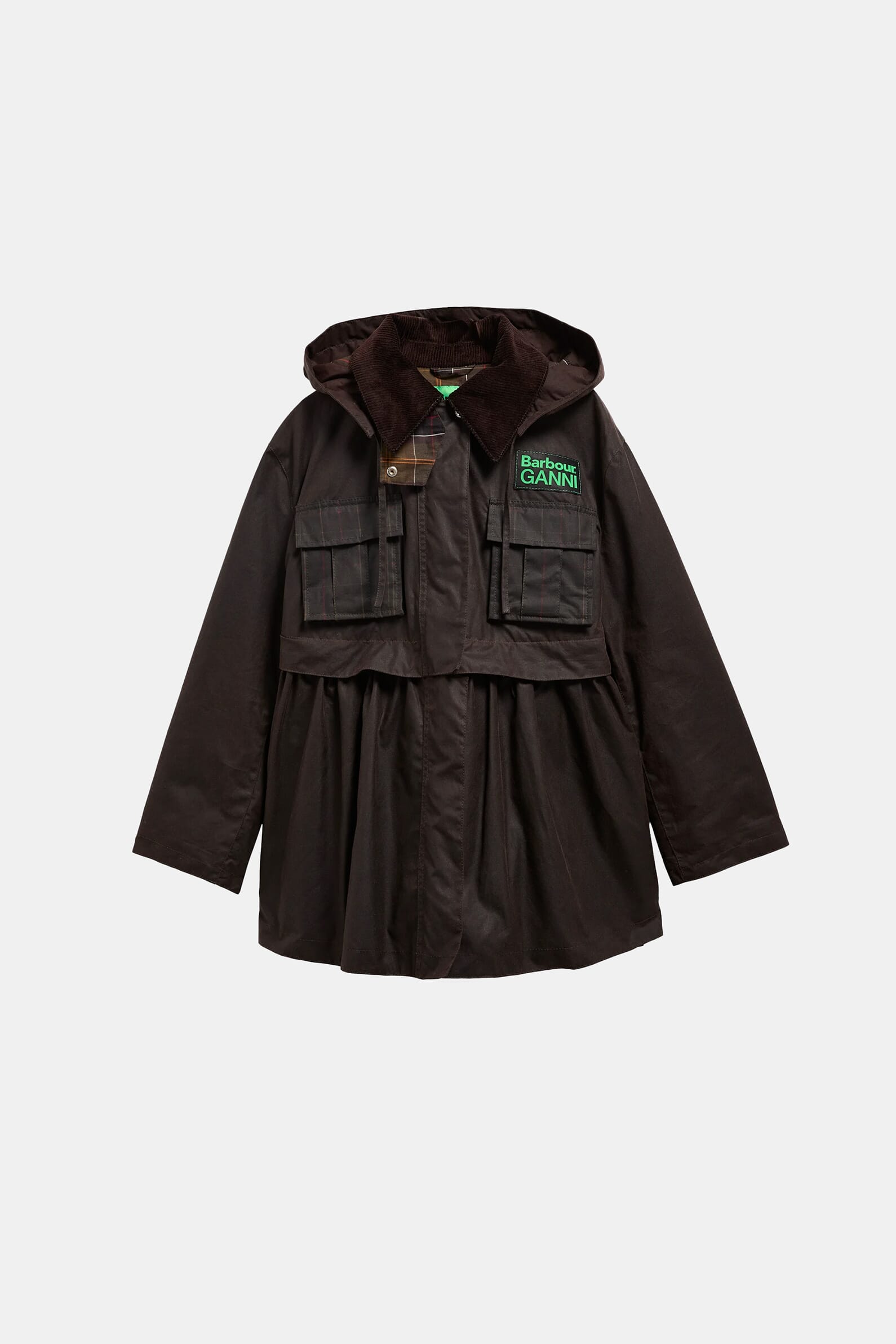Вощена куртка Barbour x GANNI Barbour x GANNI 00636526_07 - Онлайн