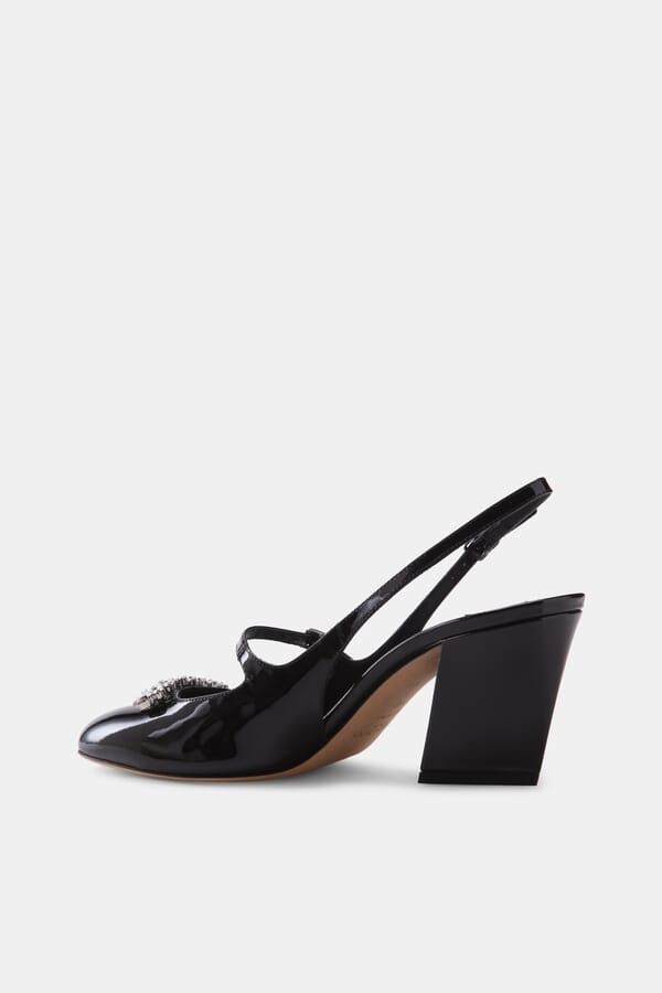 Jimmy Choo Кожаные туфли-cлингбэки BELINDA SB 70  00609057_01  №3