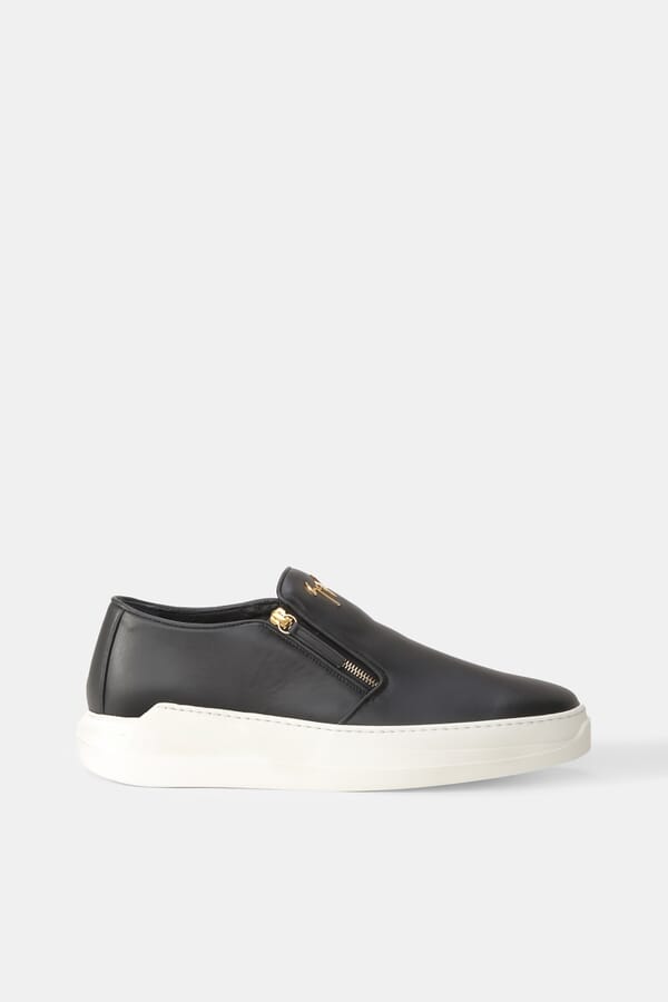 Giuseppe Zanotti Шкіряні кеди 00447070_01 №1