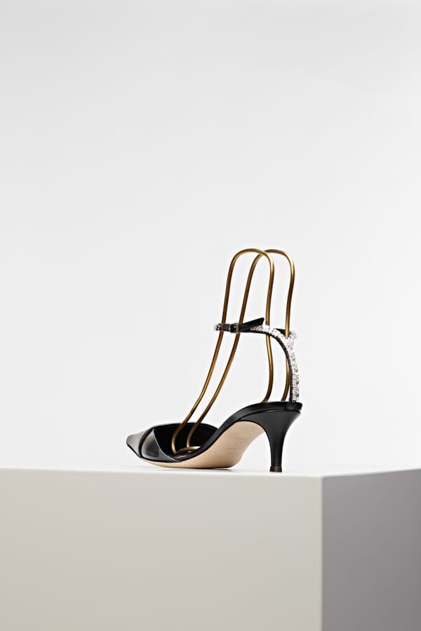 Giuseppe Zanotti Шкіряні босоніжки 00396142_01 №4