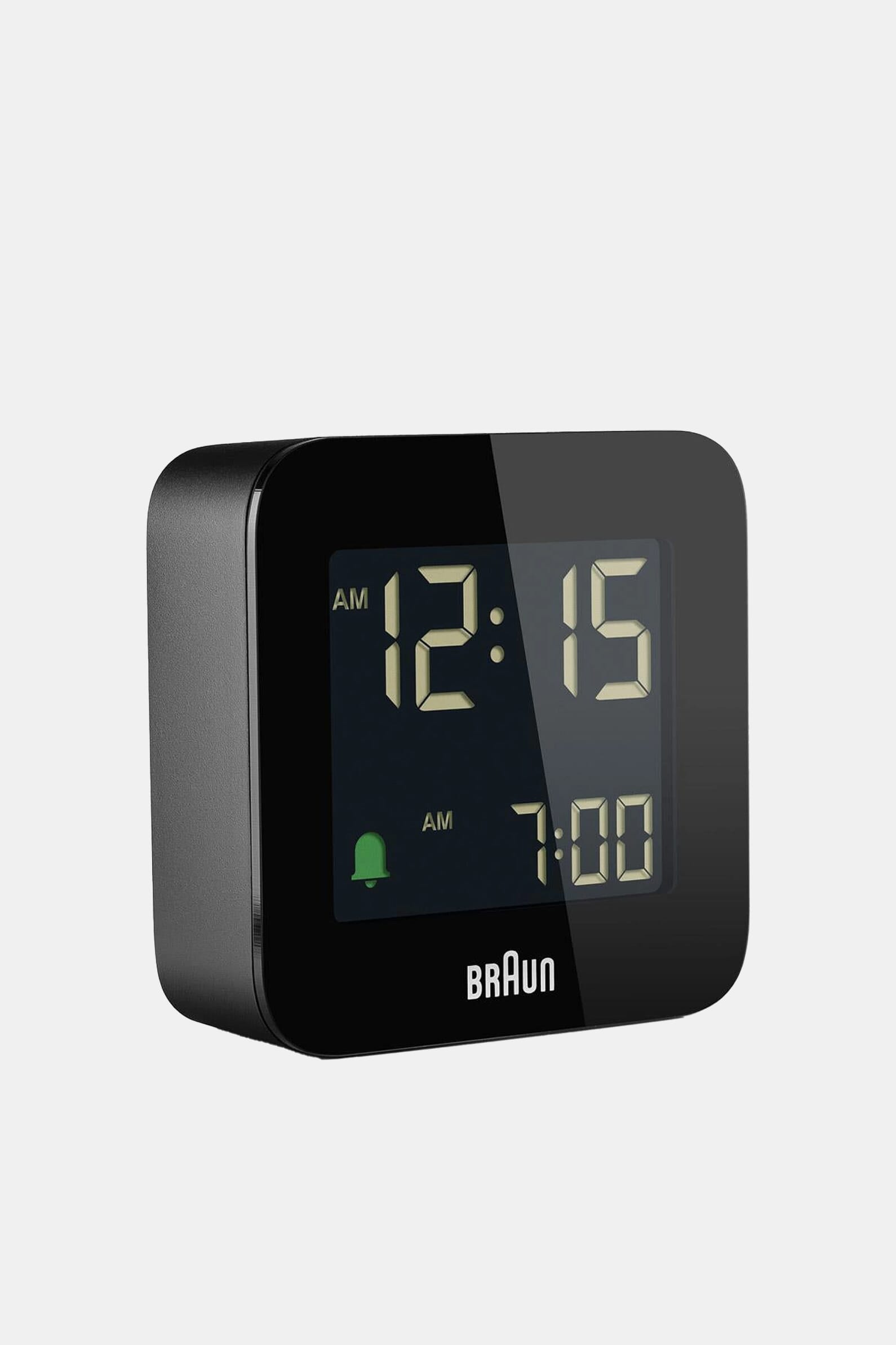 Годинник настільний Braun LCD alarm clock - black
