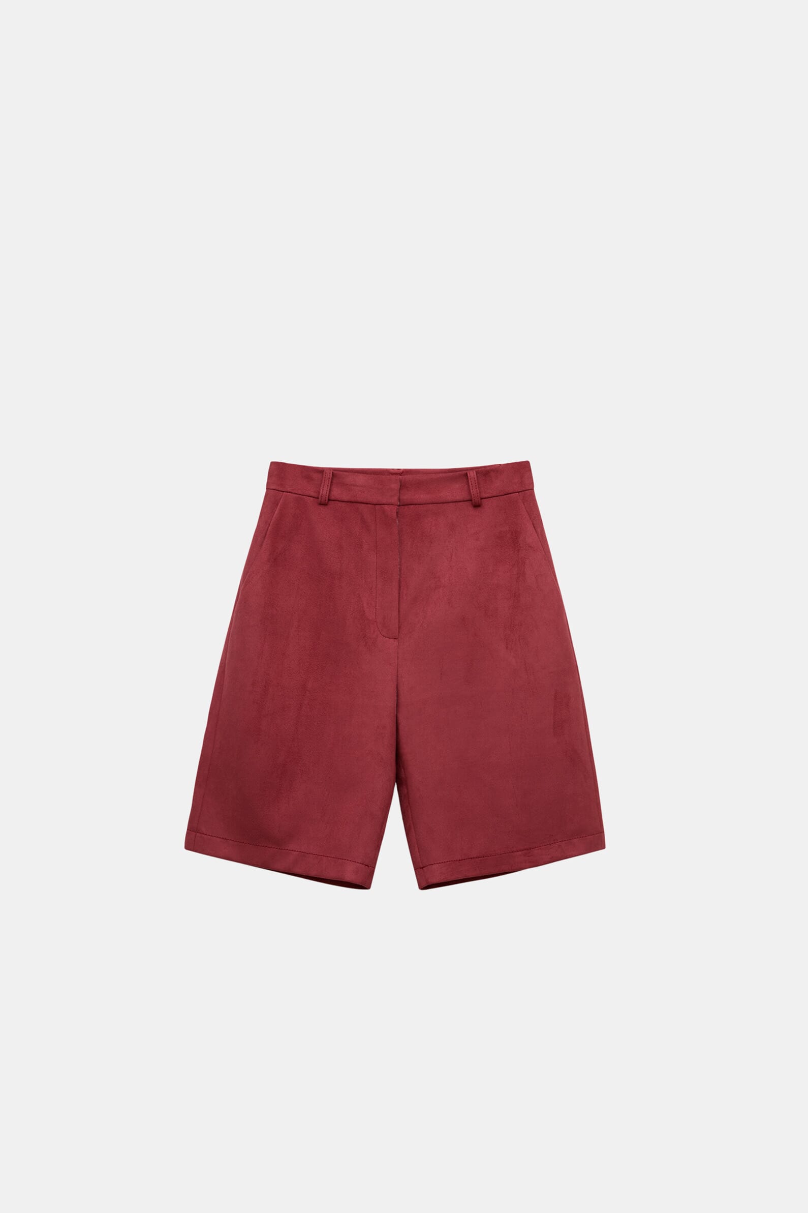 Шорты Raspberry Suede Shorts