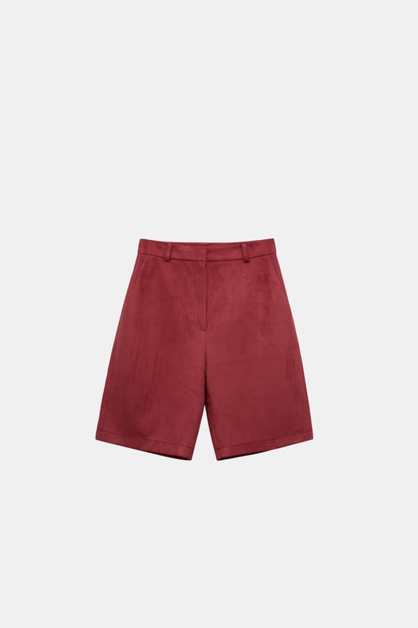IAM Шорты Raspberry Suede Shorts 00617720_14 №1