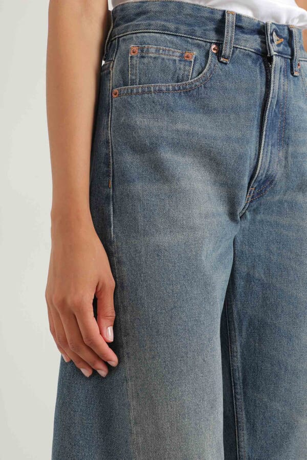 MM6 Maison Margiela Джинсы 00539530_04 №4