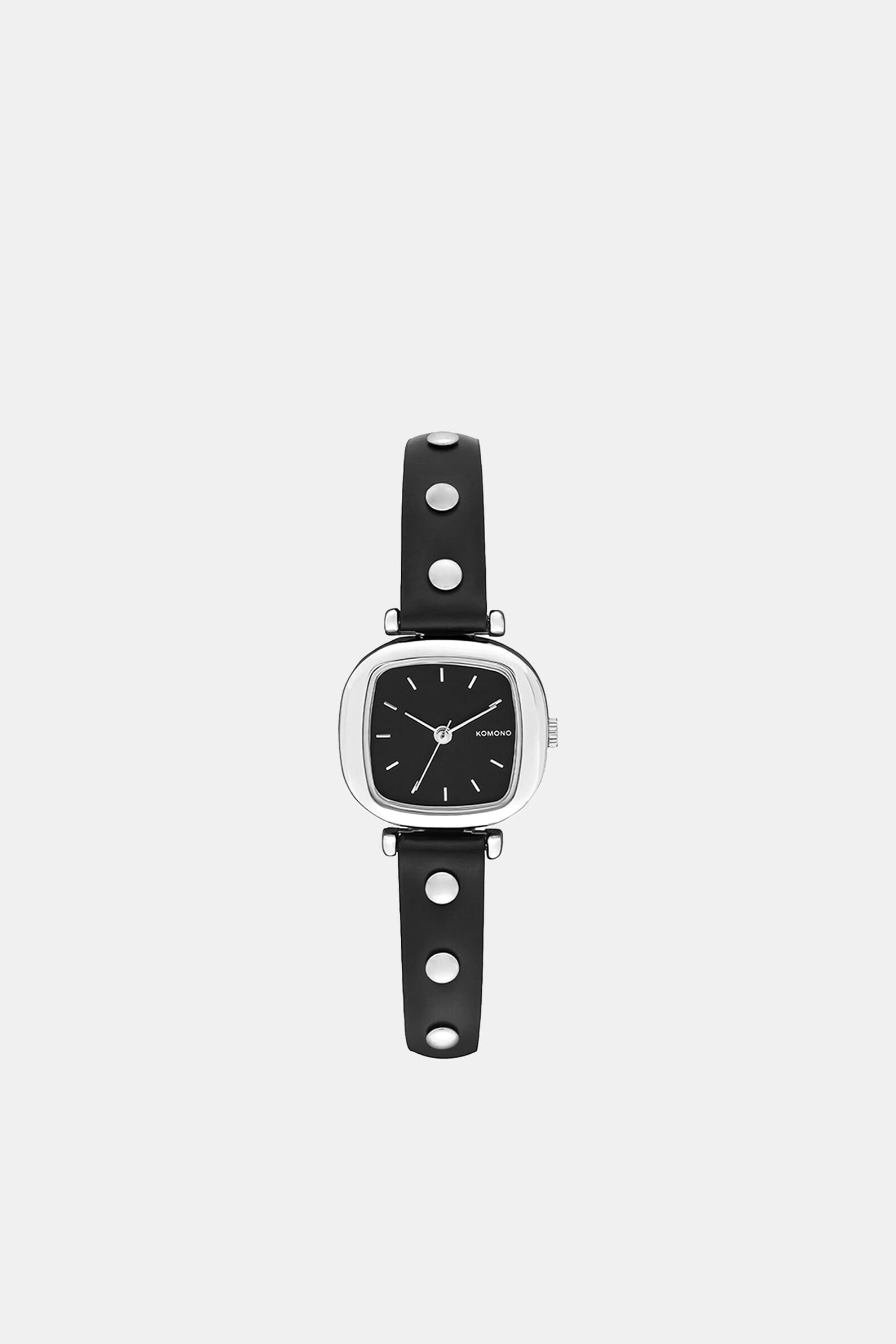 Годинник наручний Moneypenny Studs Black Silver
