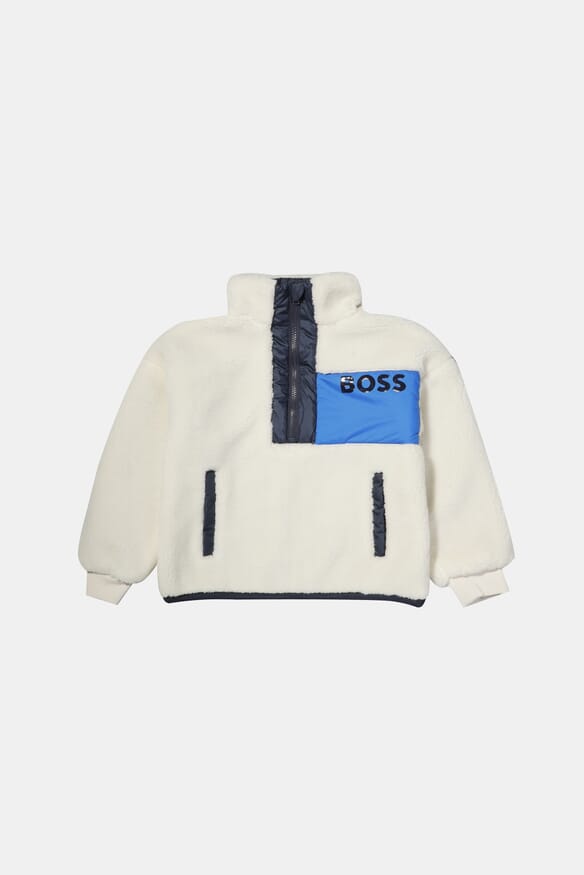 Boss Kids Світшот зі штучного хутра 00507056_12 №1