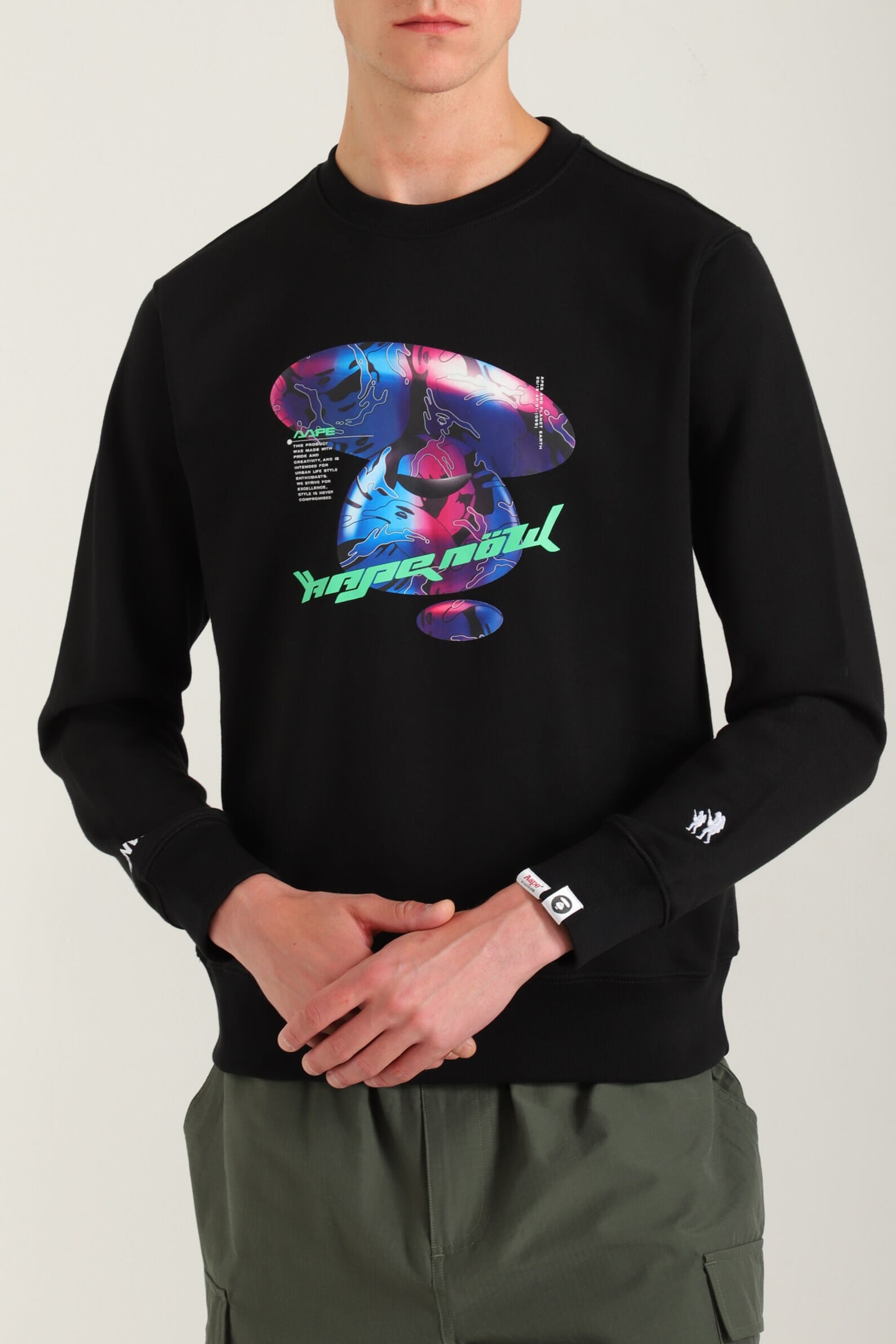 Свитшот AAPE by A Bathing Ape 00536500_01 — Скидки в ЦУМ Outlet