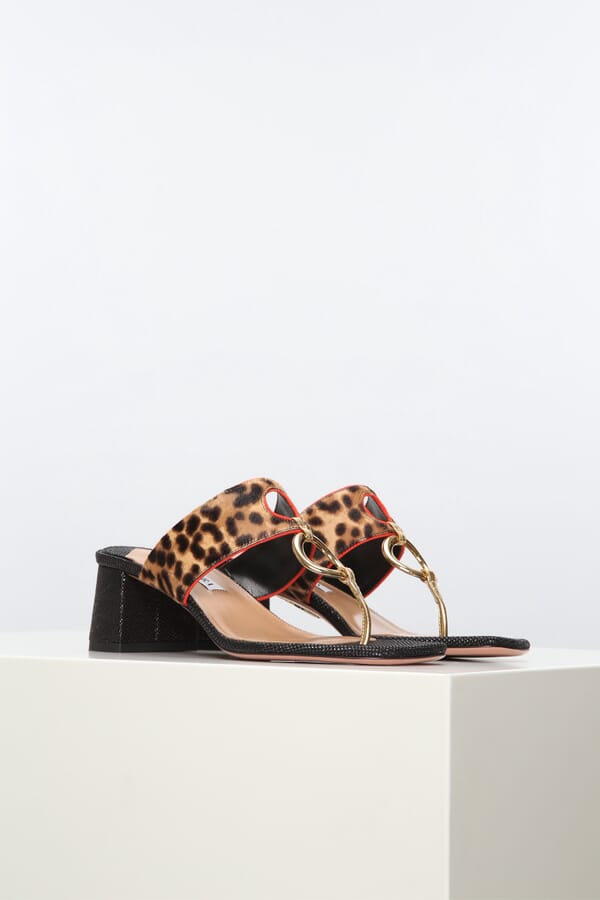Aquazzura Шкіряні мюлі 00344380_20  №3