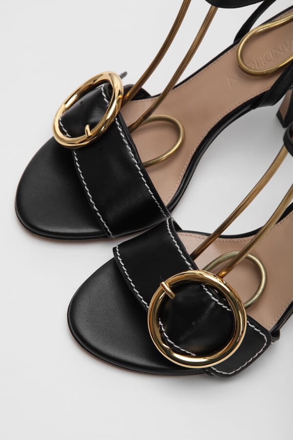 JW Anderson Шкіряні босоніжки 00340577_01  №2