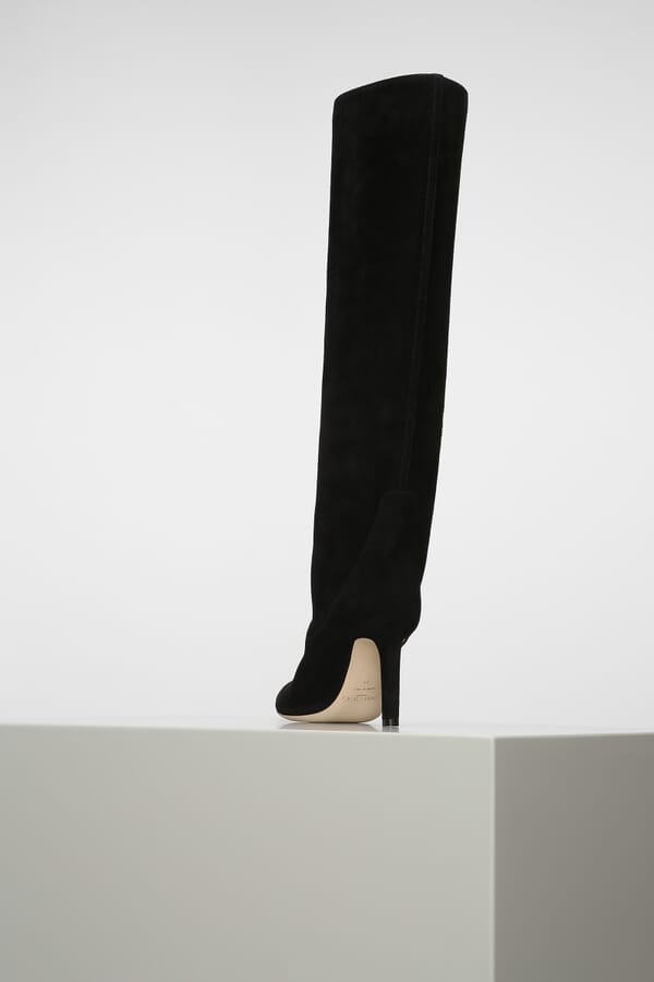 Jimmy Choo Замшеві чоботи MAVIS 85 SUE-Black-AW21-22 №4
