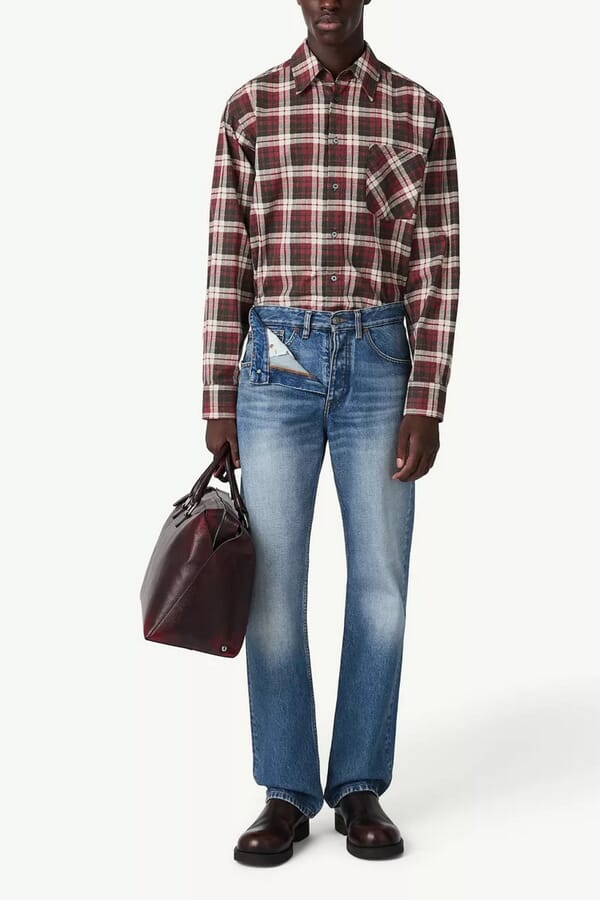 MM6 Maison Margiela Джинси 00684536_04 №3