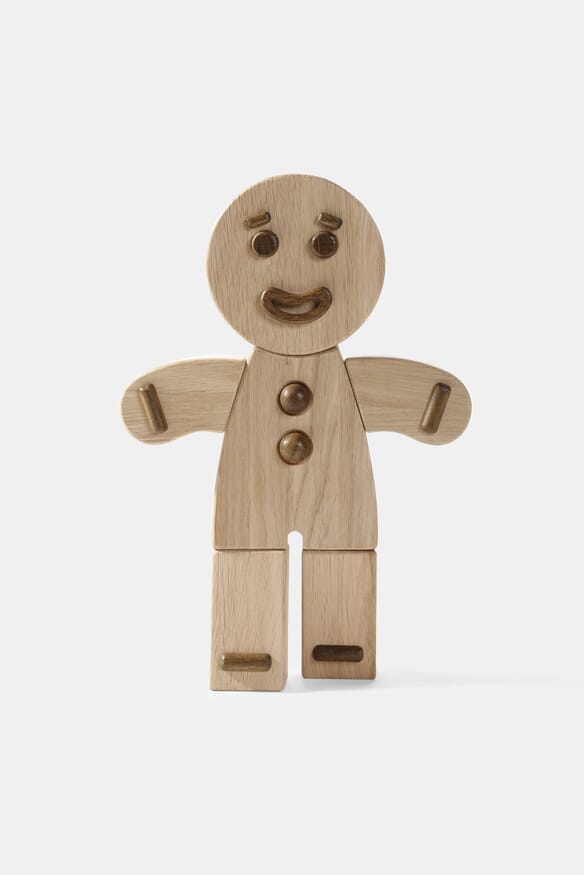 Boyhood Статуэтка Gingerbread Man Smoked Stained Small 00465784_12 №1