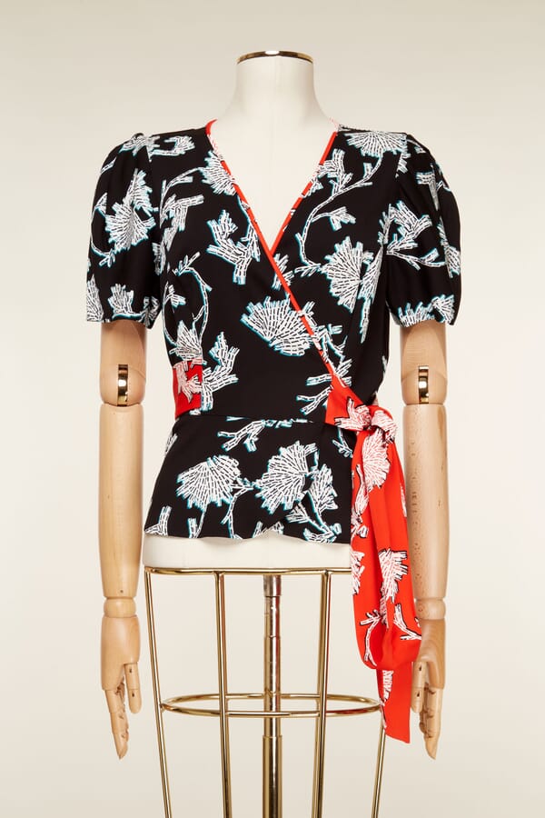 Diane von Furstenberg Топ 00196336_01  №1