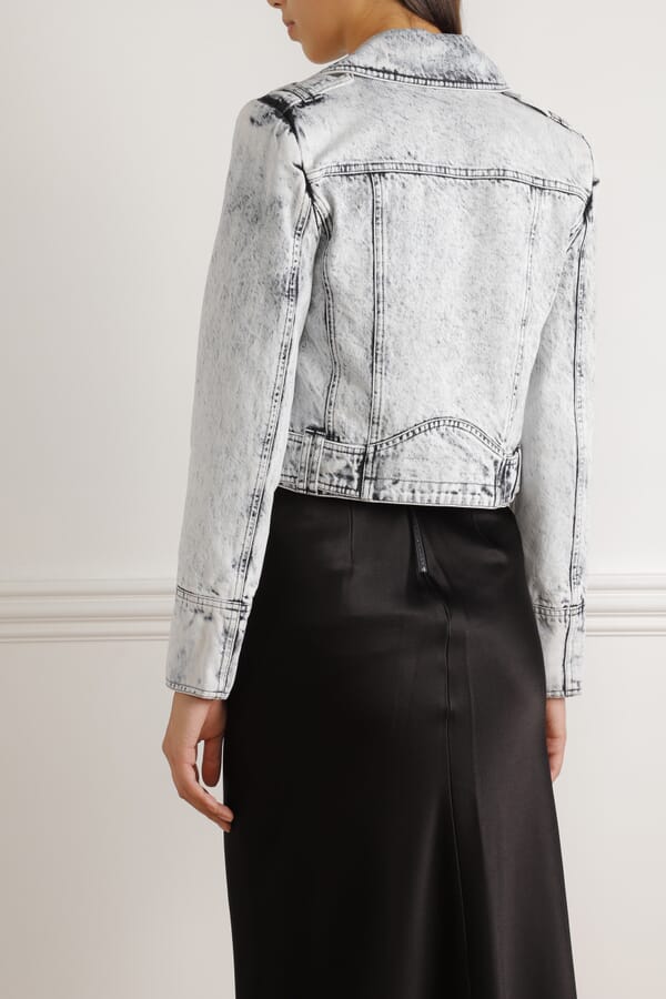 Alice+Olivia Джинсова куртка 00454789_18 №3