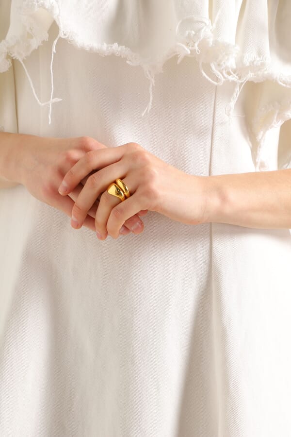 bruá jewellery Кольца "Double amorf" 00508005_29  №2