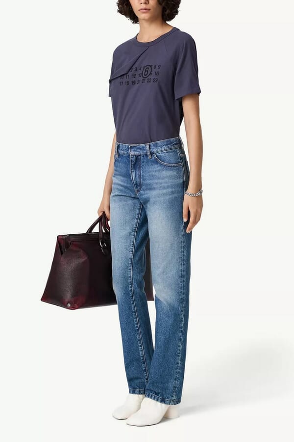 MM6 Maison Margiela Джинси 00684541_03 №3