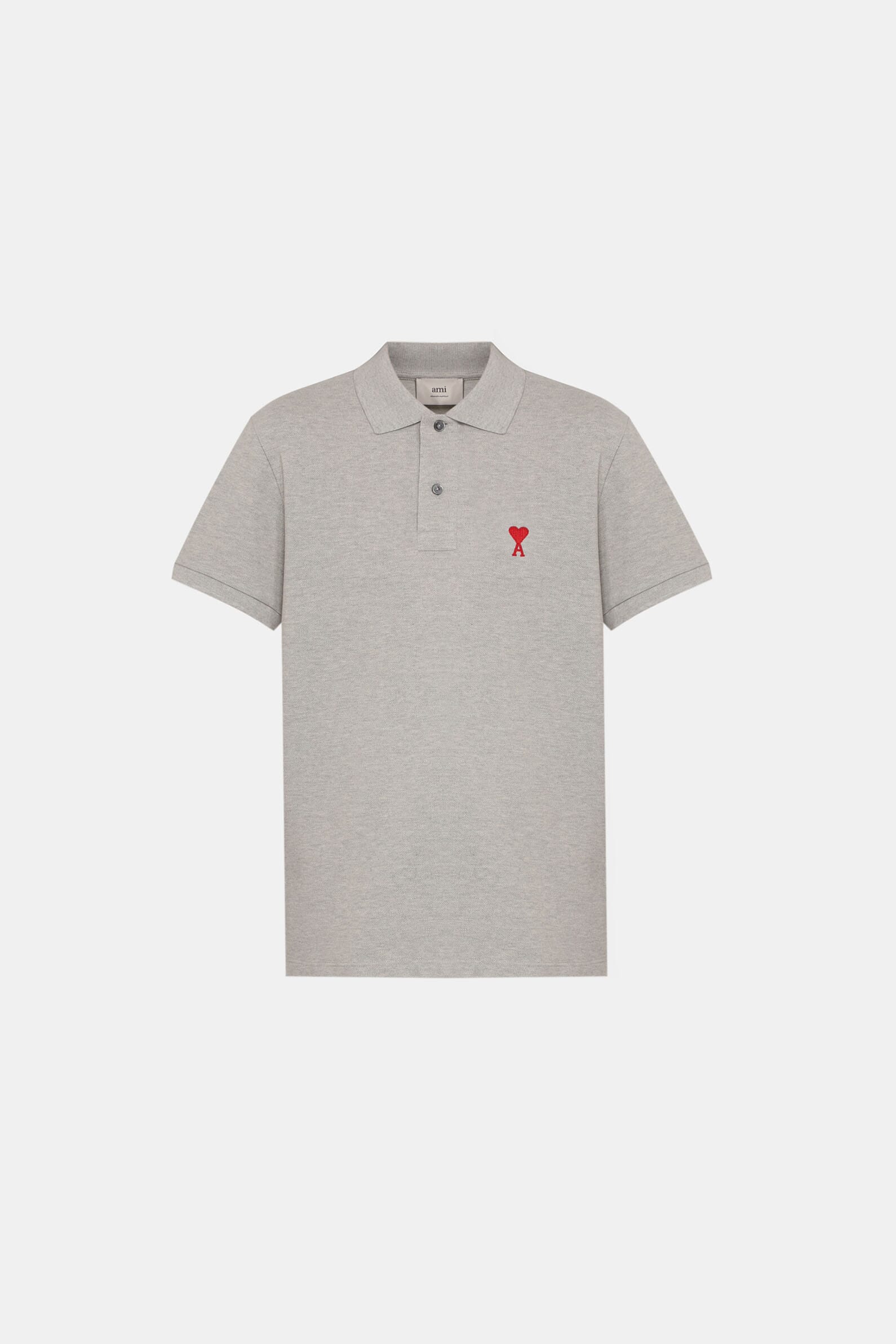 Ami Paris Polo ポロシャツ ホワイト Polo Lサイズ Ami De Coeur ポロシャツ ホワイト | AMI PARIS