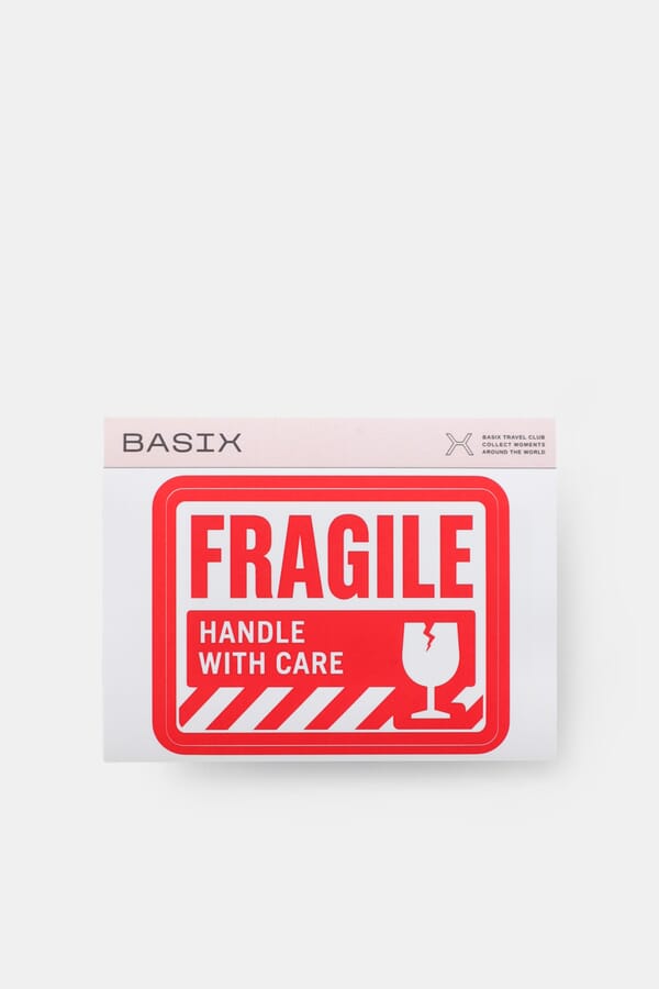 BASIX Наліпка для валізи Fragile 00678752_35 №1