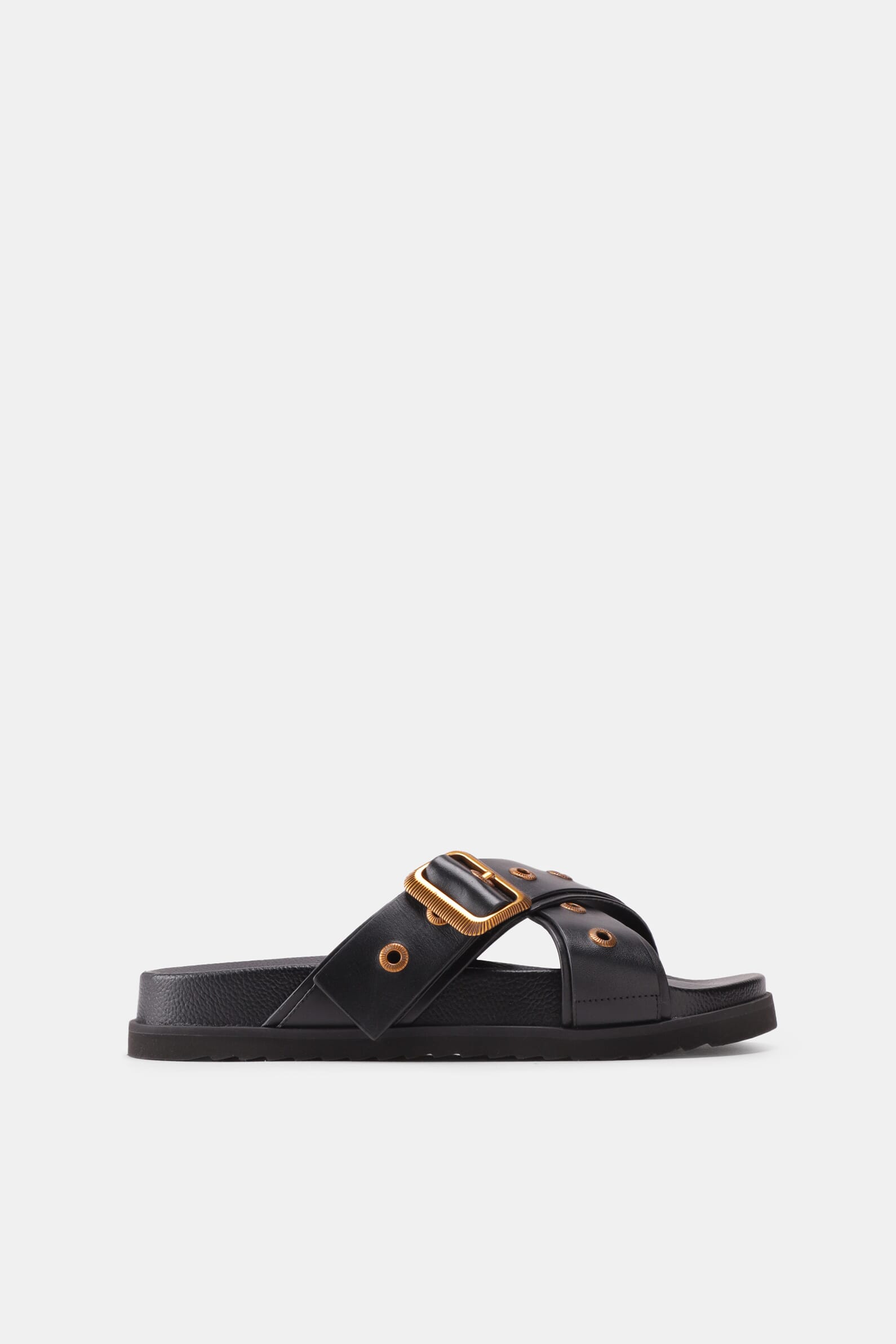 Шкіряні шльопанці Suki Western Sandal