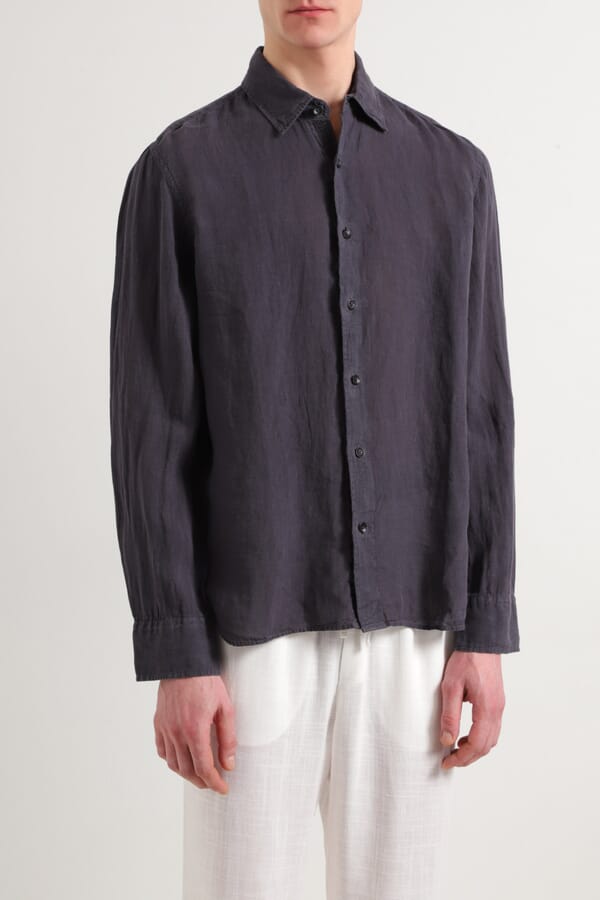 Rag & Bone Сорочка з льону 00641563_08  №2