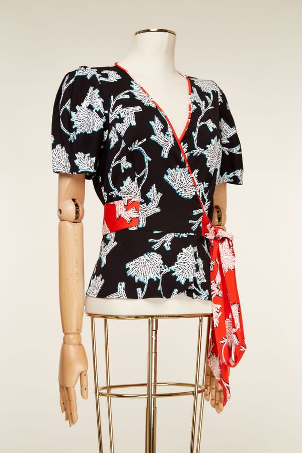 Diane von Furstenberg Топ 00196336_01  №3