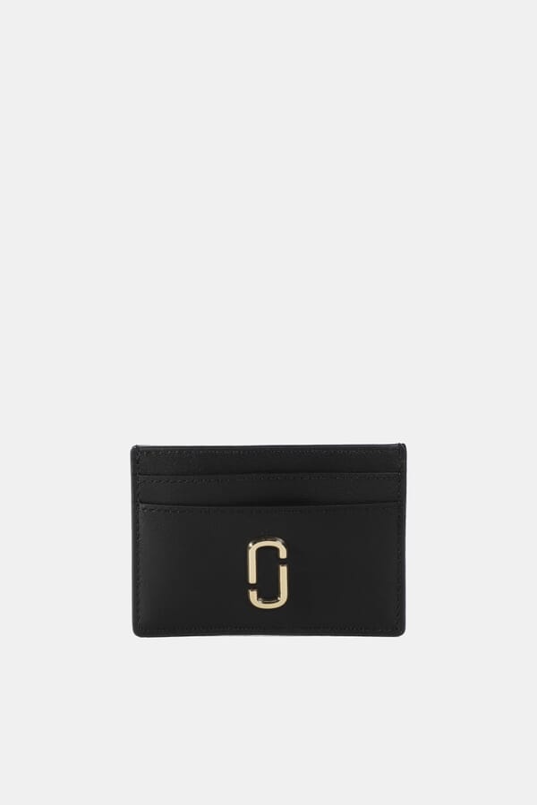 Marc Jacobs Кожаная кредитница The J Marc Card Case 00475625_01  №1