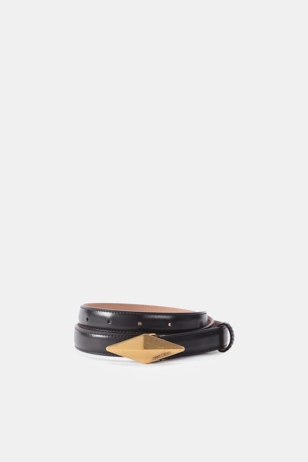 Jimmy Choo Шкіряний ремінь DIAMOND CLASP BELT 00546420_01  №1