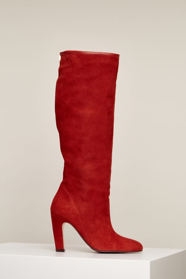 Stuart Weitzman Замшеві чоботи 00182936_16 №1