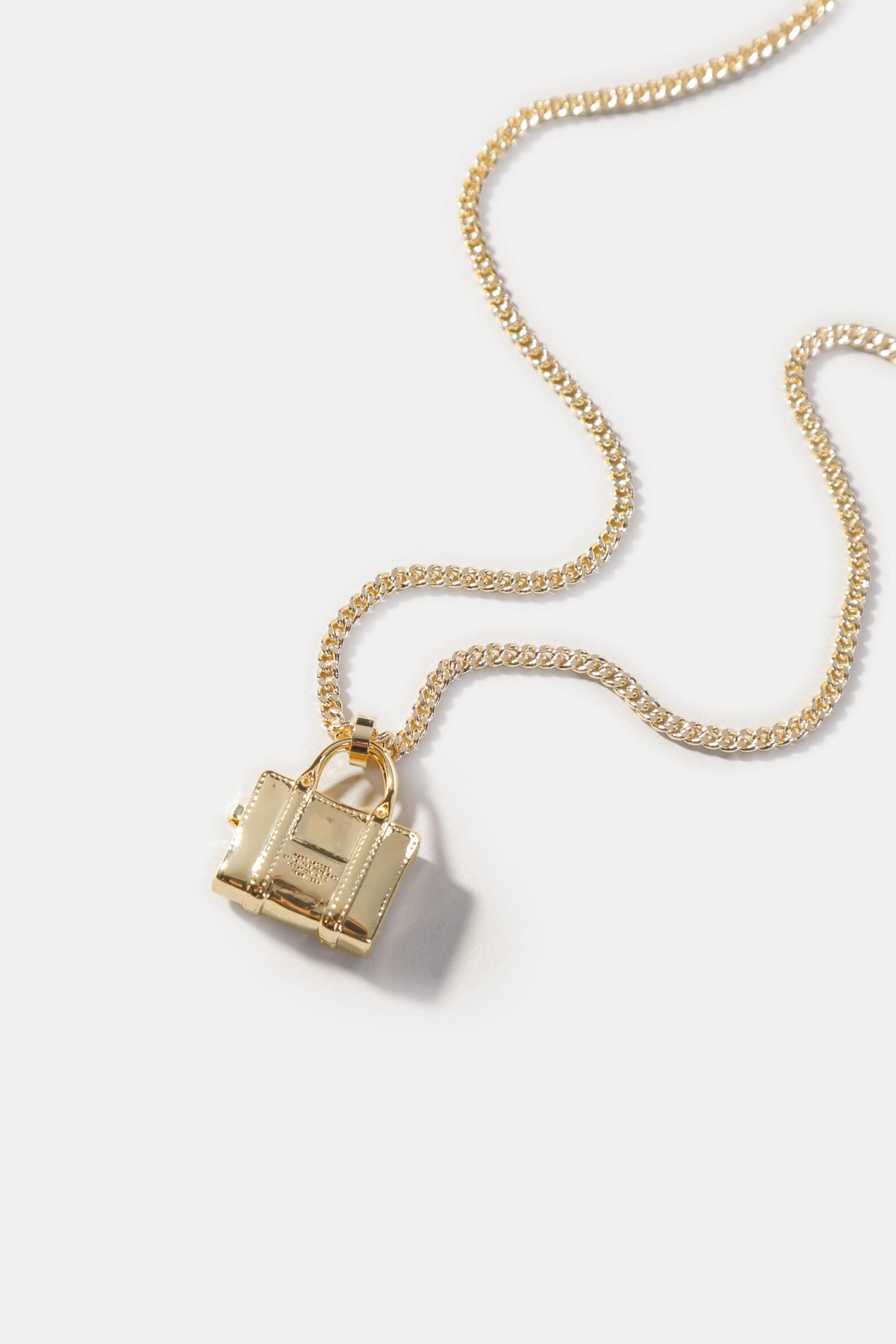 Marc jacobs lock on sale necklace