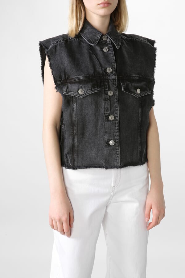 Isabel Marant Étoile Джинсовий жилет 00438258_01 №2