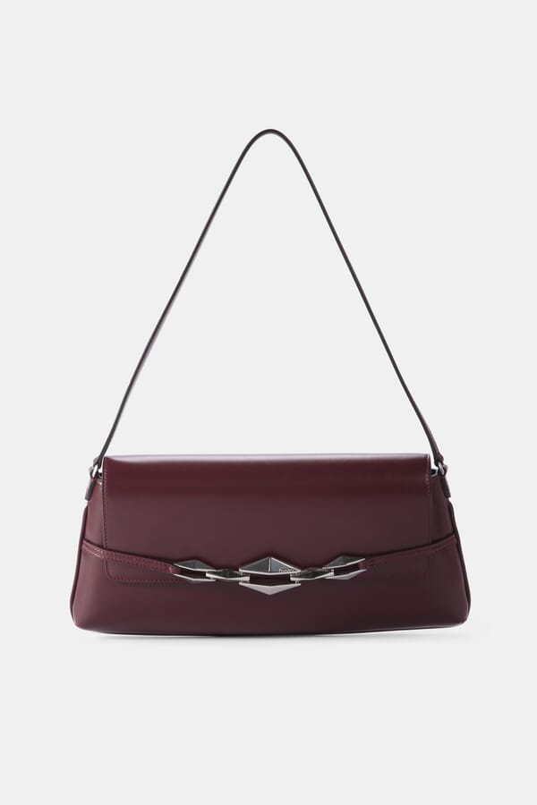 Jimmy Choo Шкіряна сумка Diamond Shoulder 00546423_06 №1