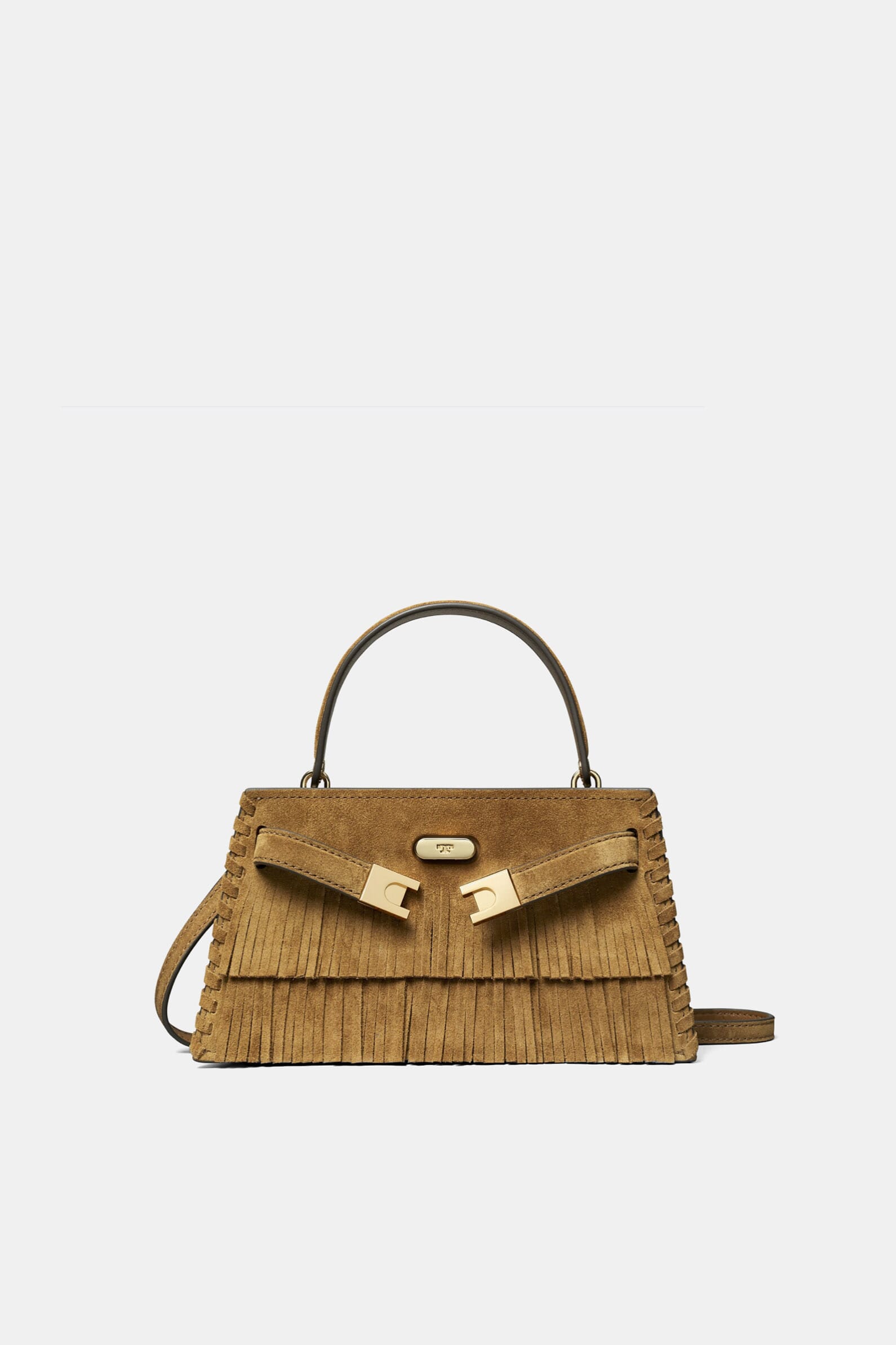 Замшева сумка MINI LEE RADZIWILL FRINGE